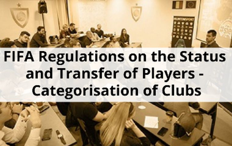 FIFA Regulations on the Status and Transfer of Players - Categorisation of clubs