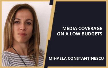 Media Coverage on a Low Budget, Mihaela Constantinescu(2018)