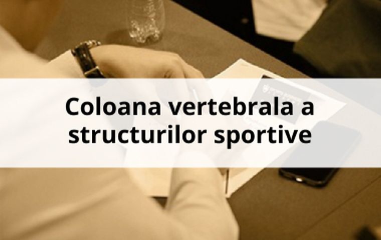 Contractul : Coloana vertebrala a structurilor sportive