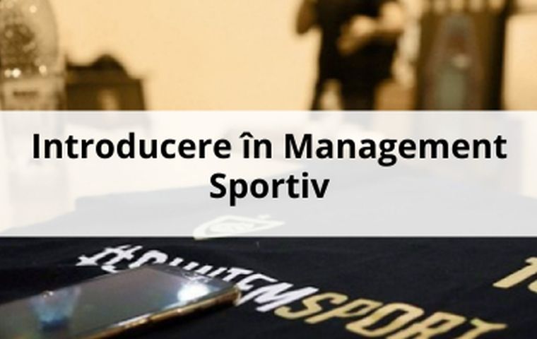 Introducere in Management Sportiv, Justin Stefan( 2018)