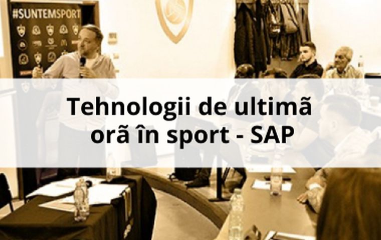 Tehnologii de ultimã orã în sport - SAP