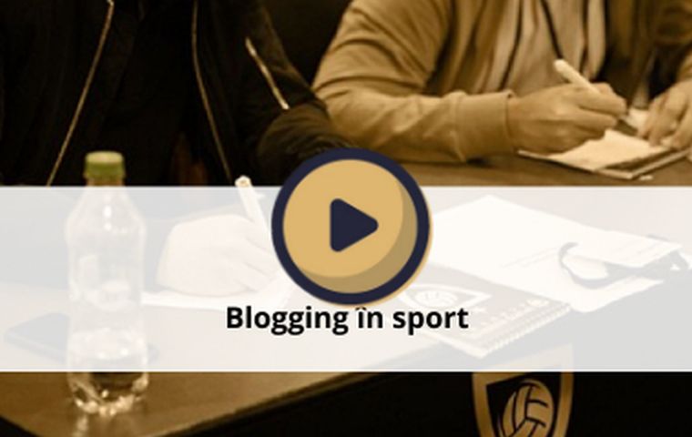 Blogging în sport
