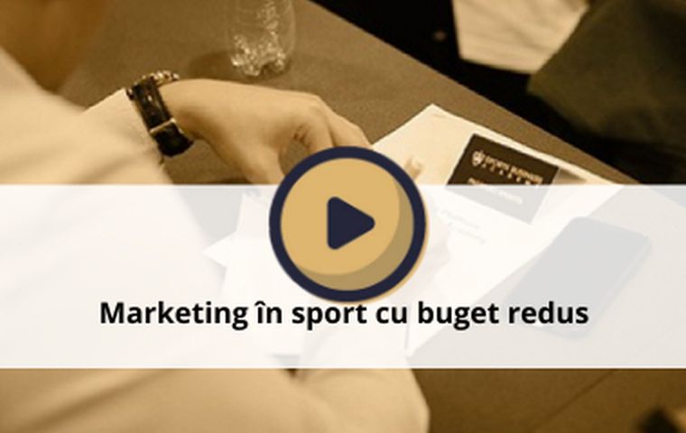 Marketing în sport cu buget redus