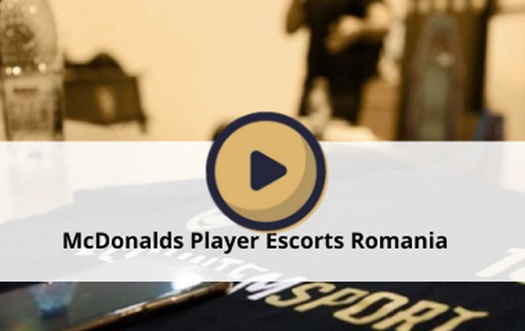 McDonald's Player Escorts Romania	