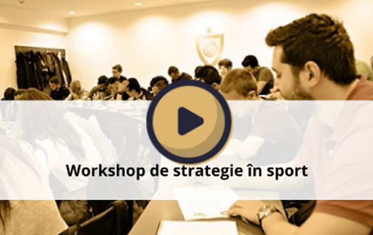 Workshop de strategie în sport